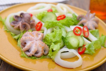 Seafood salad