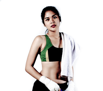 Asian Female Fighter