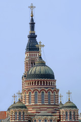 Fototapeta na wymiar Katedra Zwiastowania w Charkowie.