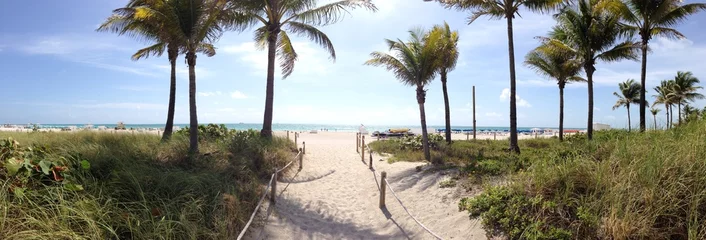 Muurstickers Miami Beach-panorama © TravelTelly