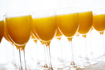 Fresh orange juice