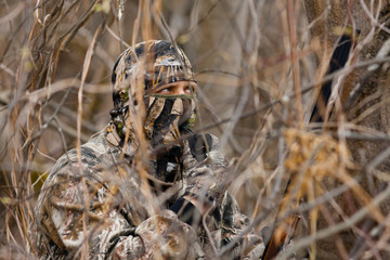 well hidden hunter calls duck