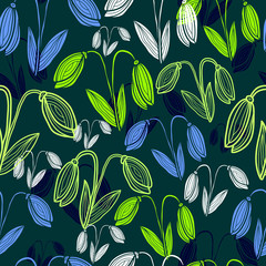 Floral seamless pattern