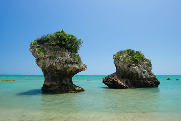Fototapeta premium 沖縄の海 久手堅海岸