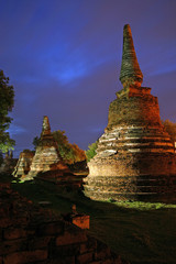 Fototapeta premium Ayutthaya -old capital of Thailand.