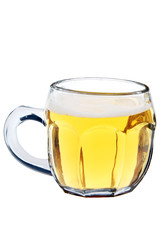 A glass of beer