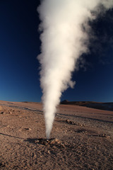 Geyser in Uyuni
