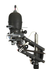 Old photo enlarger for making black and white photos