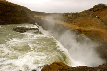 Fototapeta premium Gulfôss, Islande