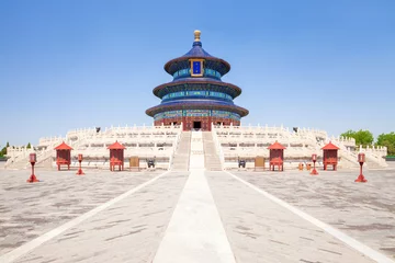 Tuinposter Tempel van de Hemel in Peking © eyetronic