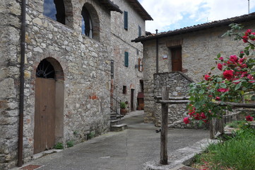 Fototapeta na wymiar Toskana, Chianti-Gebiet