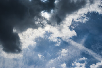 Naklejka premium sky and clouds