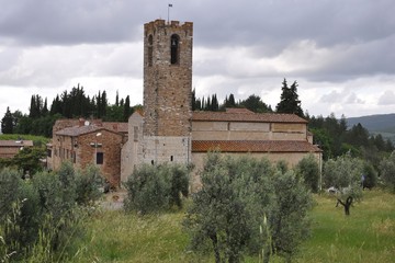 Toskana, Chianti-Gebiet, San Donato in Poggio