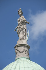 Fototapeta premium The Custom House in Dublin, Irland