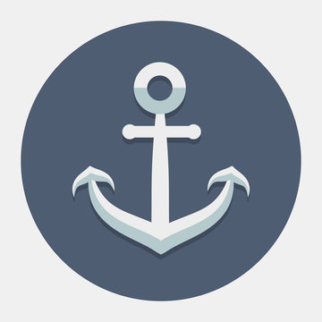 Vector anchor icon