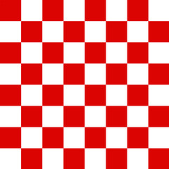 Red and White Checkered Background
