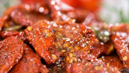 Dried Tomatoes (close-up shot)