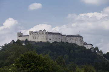 Fototapeta na wymiar Hohensalzburg Castle in Salzburg, Austria