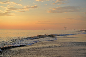 abends am strand