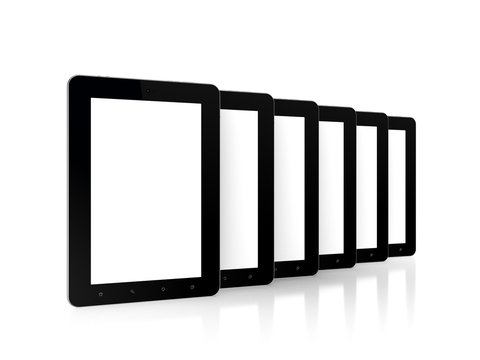 Modern tablet PC.