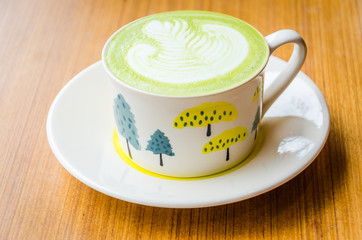 Green tea latte