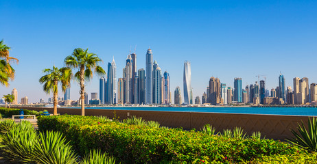 Dubai-Marina. Vereinigte Arabische Emirate