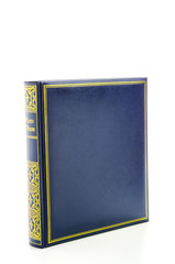 Fototapeta premium Old vintage book isolated on white background