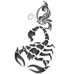 Scorpion and Butterfly