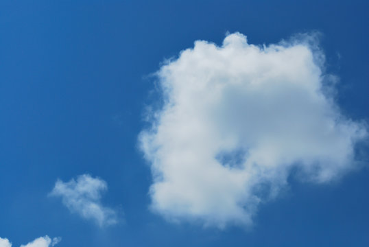 Clound in blue sky