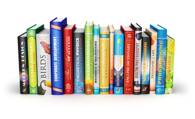 Color hardcover books