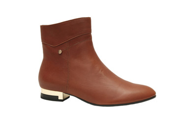 Brown female boot