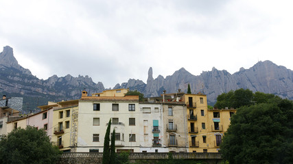 Obraz premium Monistrol de Montserrat, Barcelona