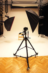 Professional photo studio and equipment