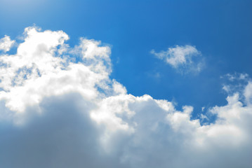 Fototapeta premium Clound in blue sky