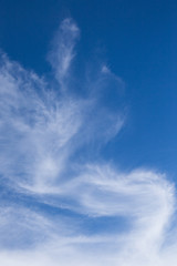 Wonderful cloud with blue sky