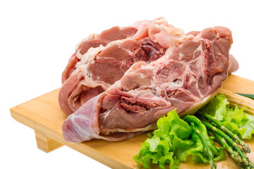 Raw lamb