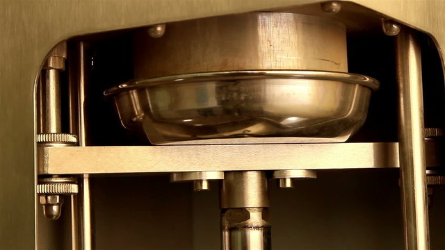 A metal equipment in a laboratory