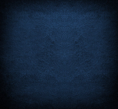 blue leather background