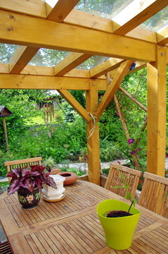 terrasse de maison