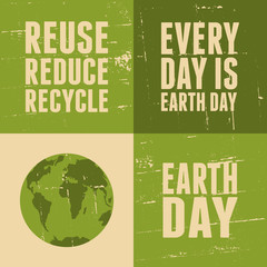 Earth Day Cards Collection - 65605192