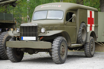 army ambulance vintage © Vitezslav Halamka