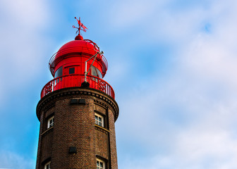 Leuchtturm an der Weser
