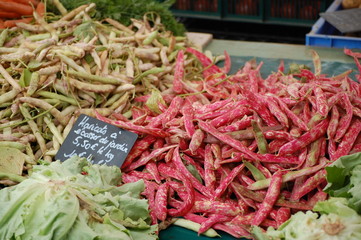 Markt in der Normandie