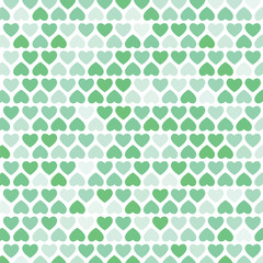 pattern of hearts - vector