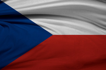 Czech Waving Flag 