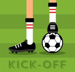 Match kick off