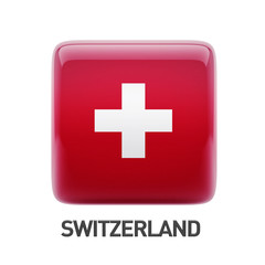 Obraz premium Switzerland Flag Icon