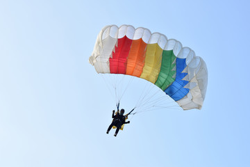 parachute girl