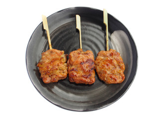 Thai style grilled pork