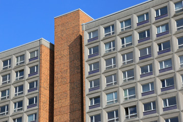 Fototapeta premium Hochhausfassade Berlin